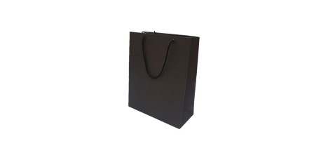 Sacola Cor Preta- Medida 25 x 21x 9 cm