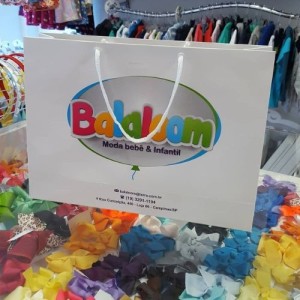 Sacola Para Roupa Infantil - Medida 9 x 25 x 35 cm 