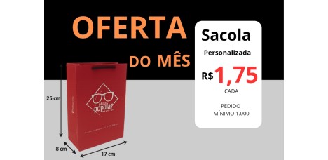 Sacola com logo