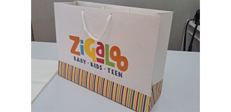 Sacola para Roupa Infantil Medida 38 x 27 x 14