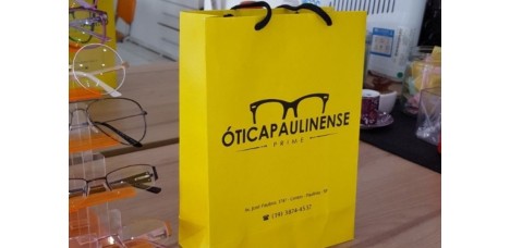 Sacola Personalizada - Medida 25 x17 x9