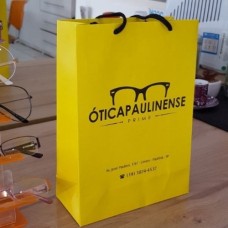 Sacola Personalizada - Medida 8 x 18 x 25 cm