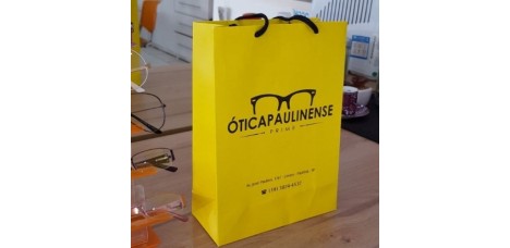 Sacola Personalizada - Medida 8 x 18 x 25 cm