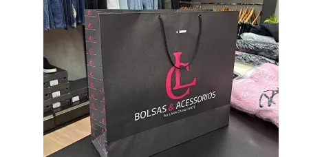 Sacola para Bolsas de Couro - Medida 19 x 40 x 30