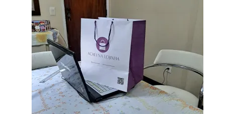 Sacola Personalizada - Medida 20 x 31 x 35 cm